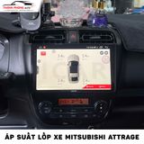  Cảm biến áp suất lốp cho Mitsubishi Attrage 2025 - Hiển thị trực tiếp trên màn hình Android 