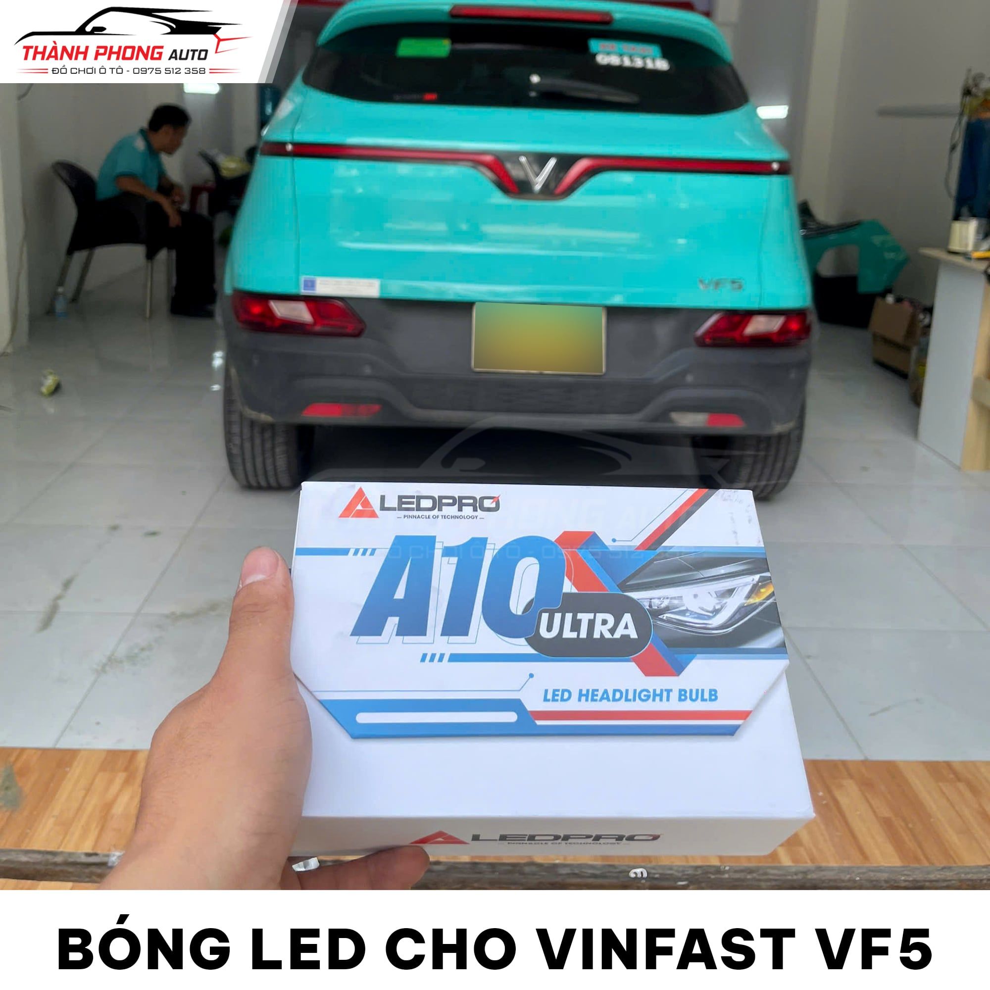  Nâng cấp bóng led tăng sáng cho Vinfast VF5 