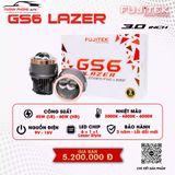  Đèn bi gầm Fujitek GS6 ( 3 Nhiệt màu Pha Laser ) 