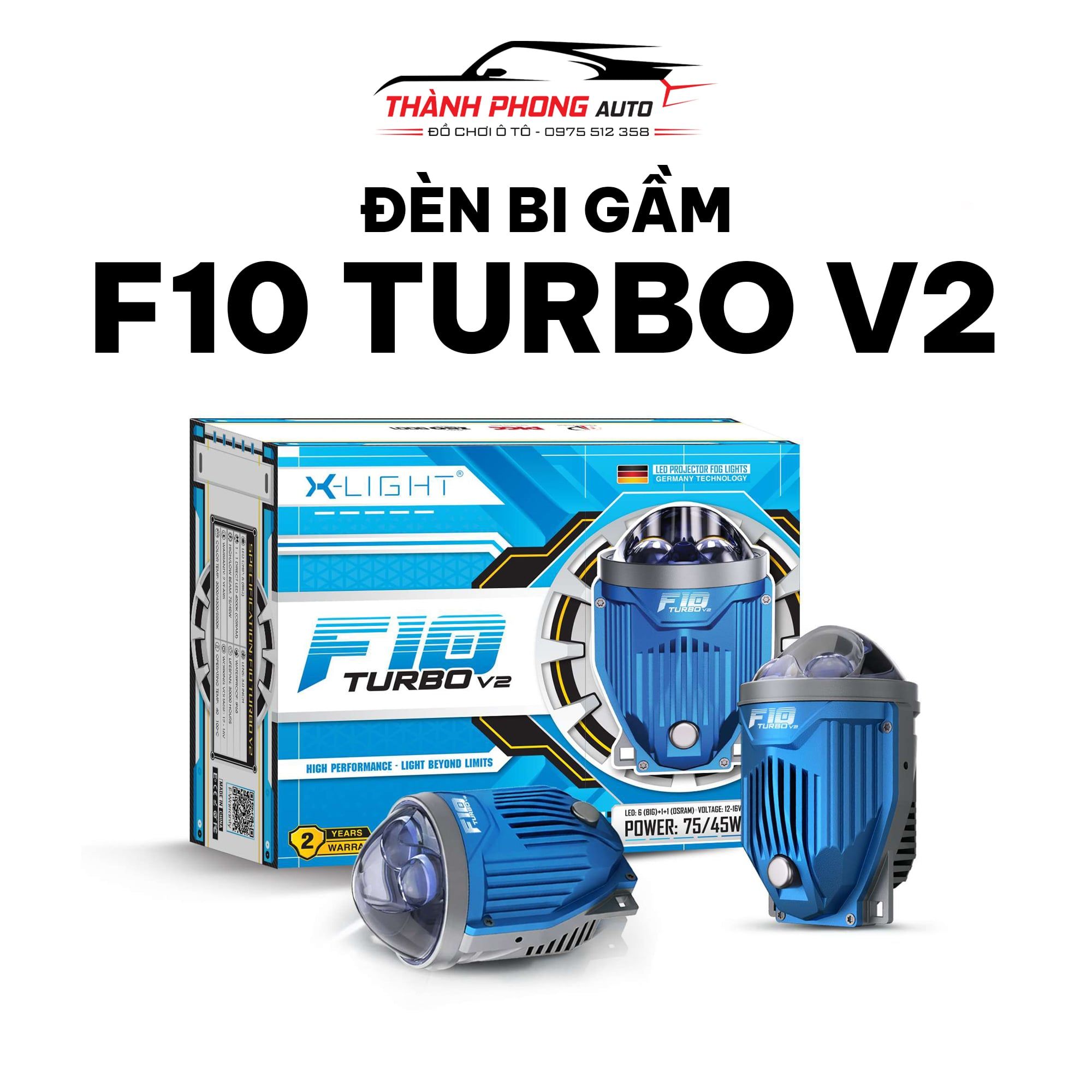  Bi Gầm X-Light F10 Turbo V2 