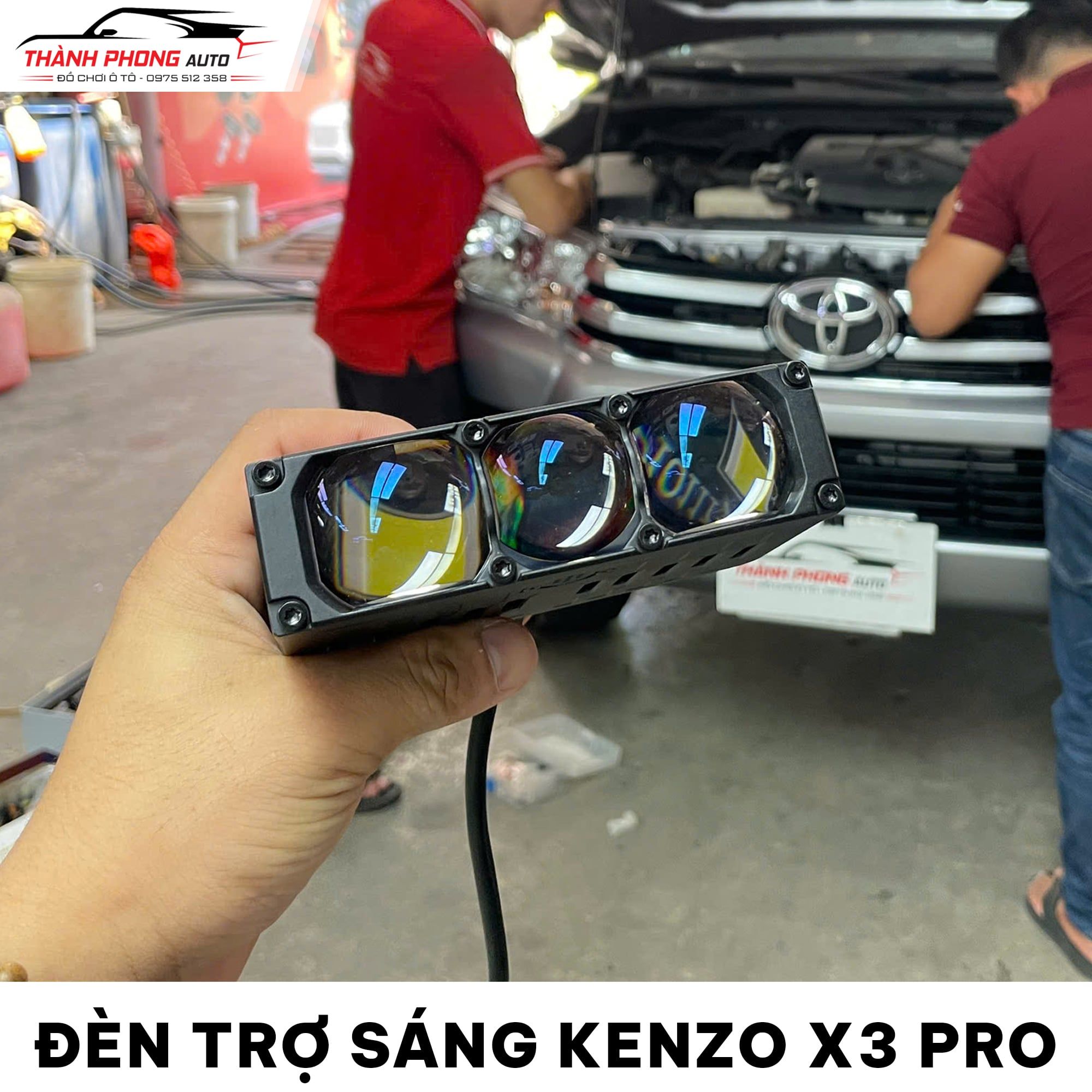  Đèn Trợ Sáng Kenzo X3 Pro 