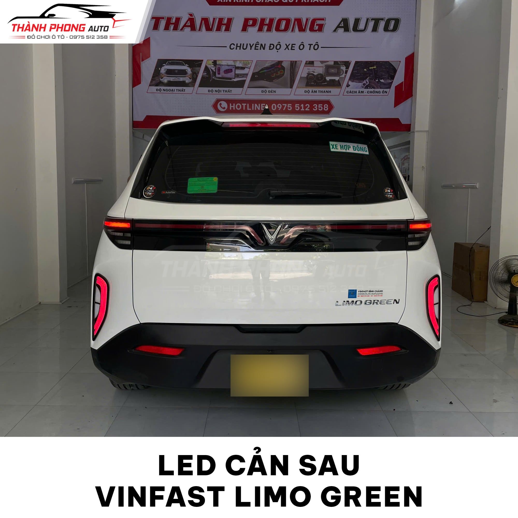  Led cản sau cho Vinfast Limo Green 