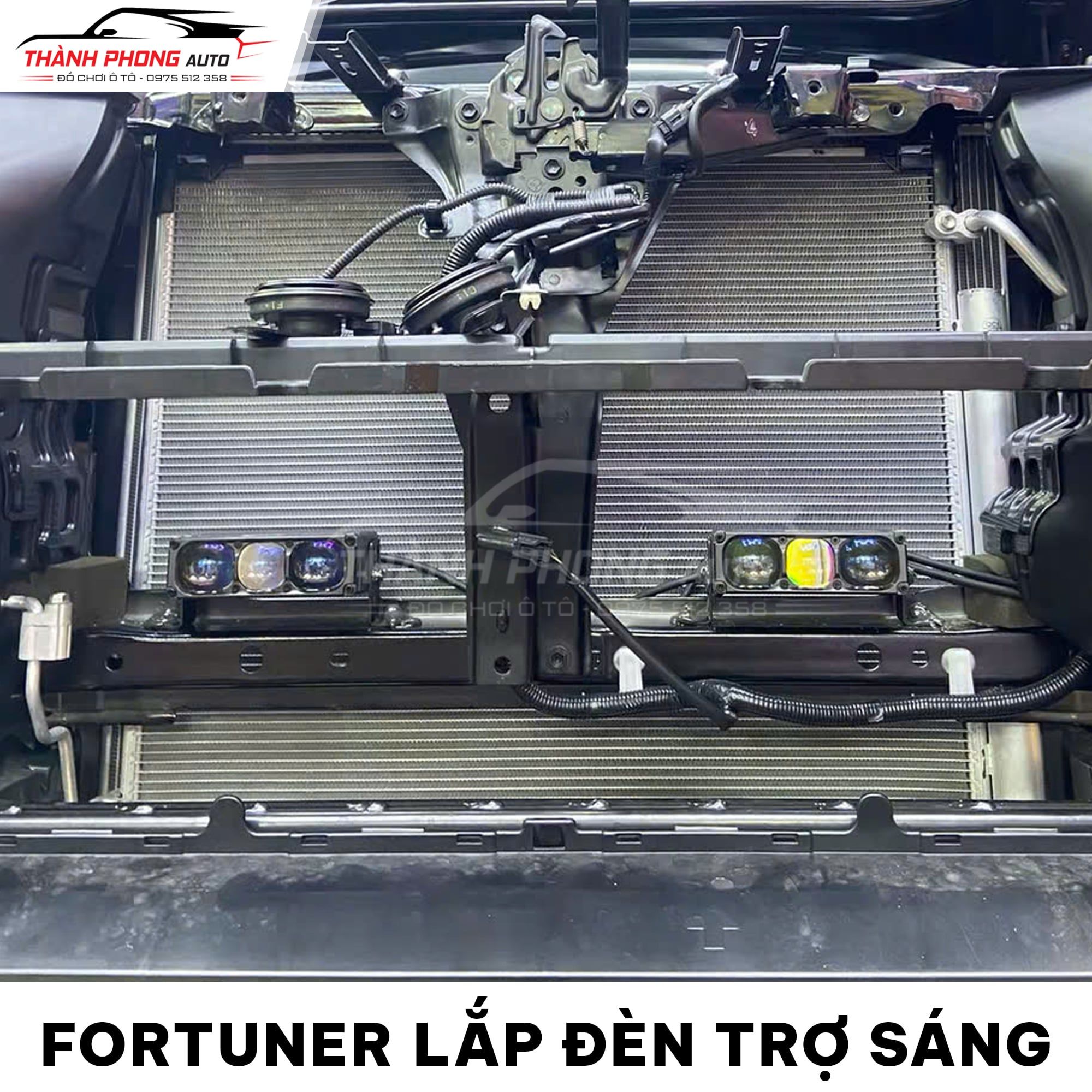  TOYOTA FORTUNER NÂNG CẤP ĐÈN TRỢ SÁNG AOZOOM EX3 - TĂNG SÁNG AN TOÀN, THẨM MỸ CAO 