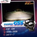  Đèn gầm Fujitek GS5 ( Cos Trắng - Pha Vàng ) 