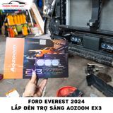  Ford Everest 2024 Lắp Đèn Trợ Sáng Aozoom EX3 