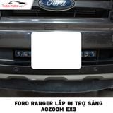  Ford Ranger lắp đèn trợ sáng Aozoom EX3 