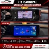  Kia Carnival Lắp Màn Hình Android Thông Minh 
