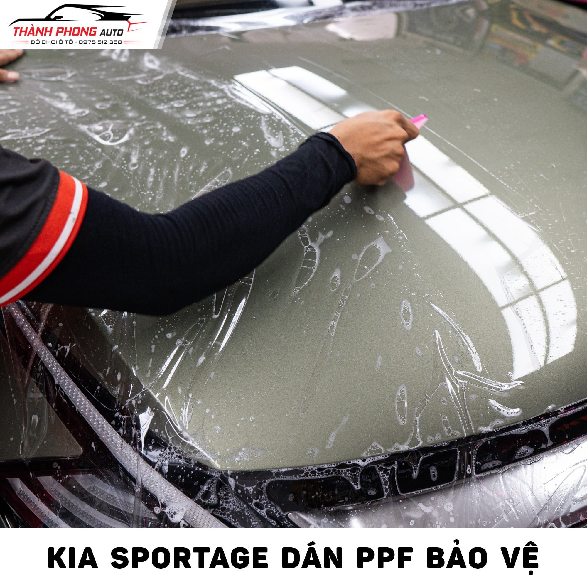  Kia Sportage Dán PPF - Giải Pháp Bảo Vệ Sơn Xe Hoàn Hảo 
