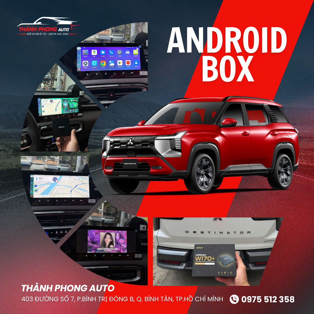  Lắp Android Box Cho Mitsubishi Destinator 