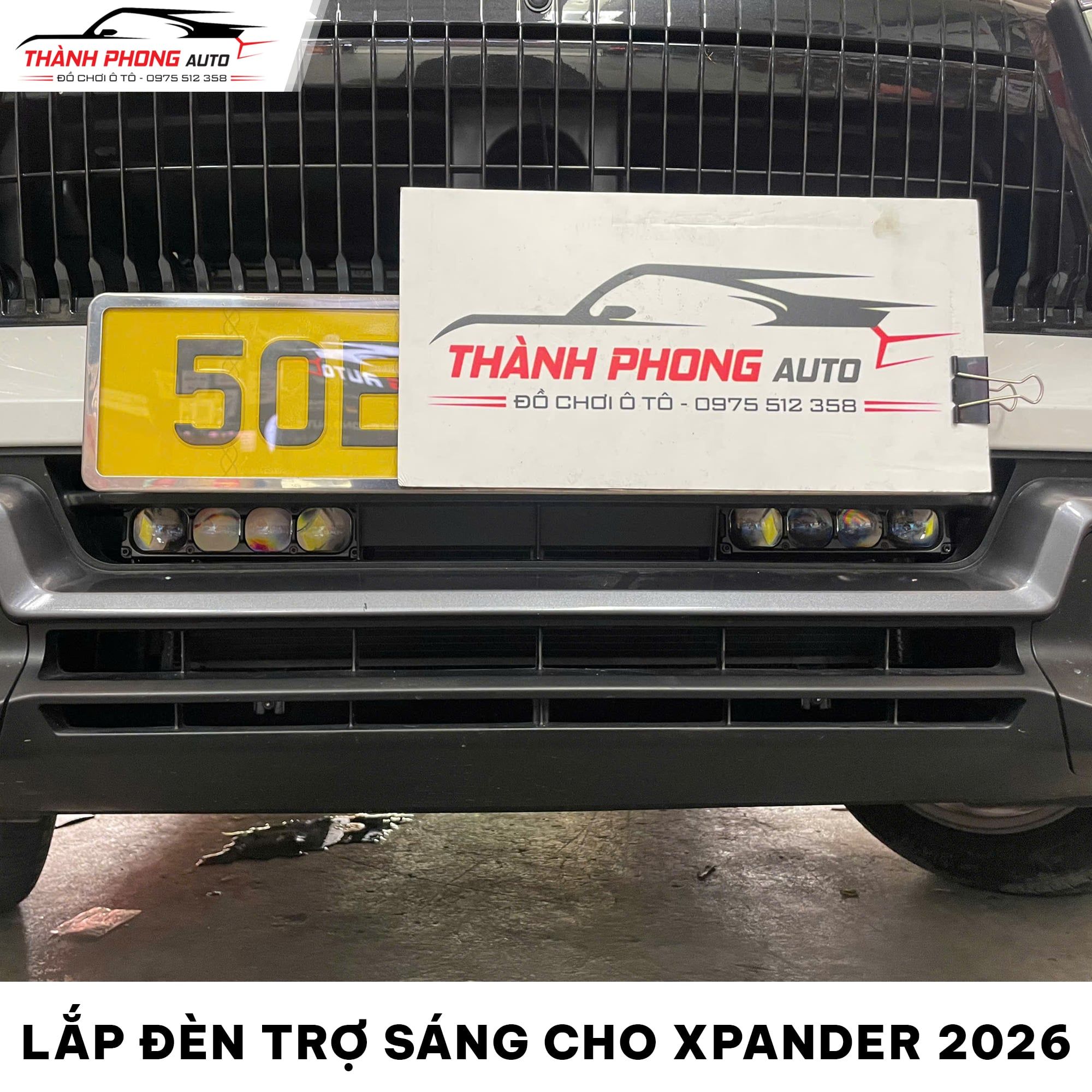  Lắp đèn trợ sáng Aozoom EX4 cho Xpander 2026 