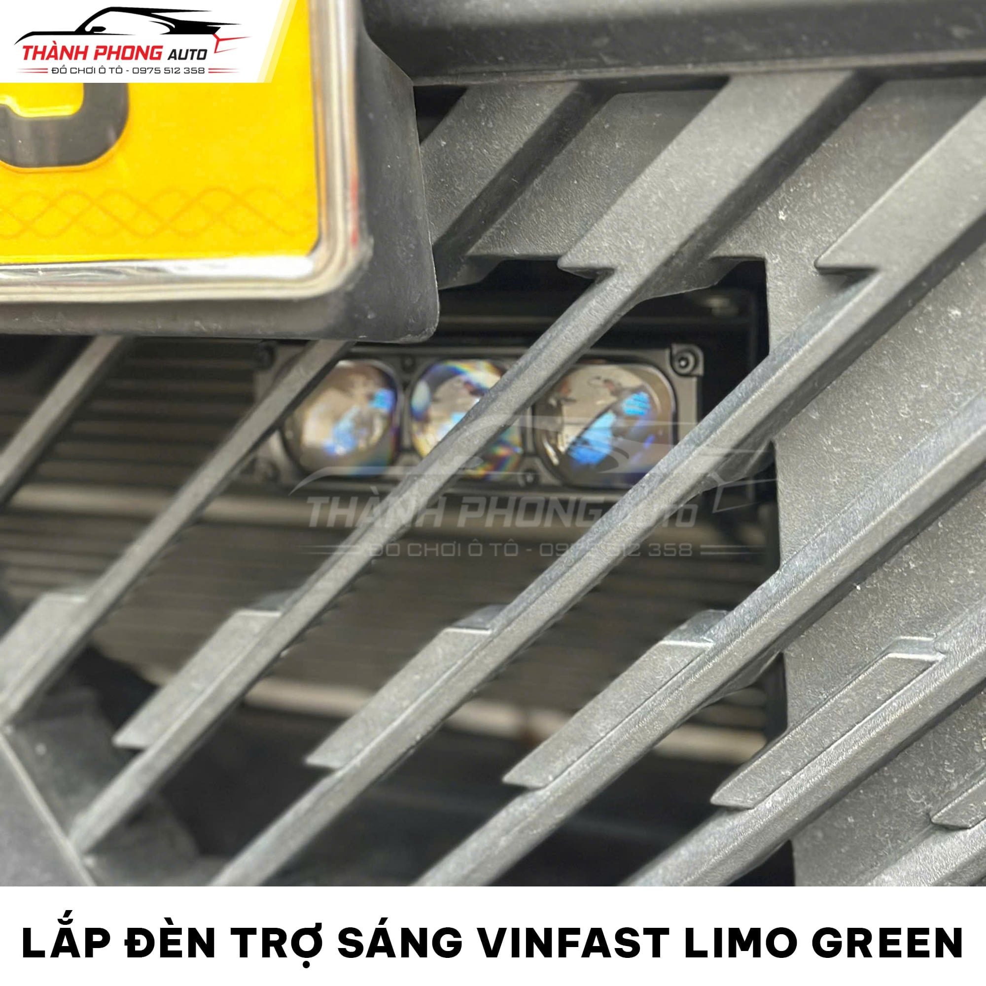  Lắp Đèn Trợ Sáng Cho Xe VinFast Limo Green 