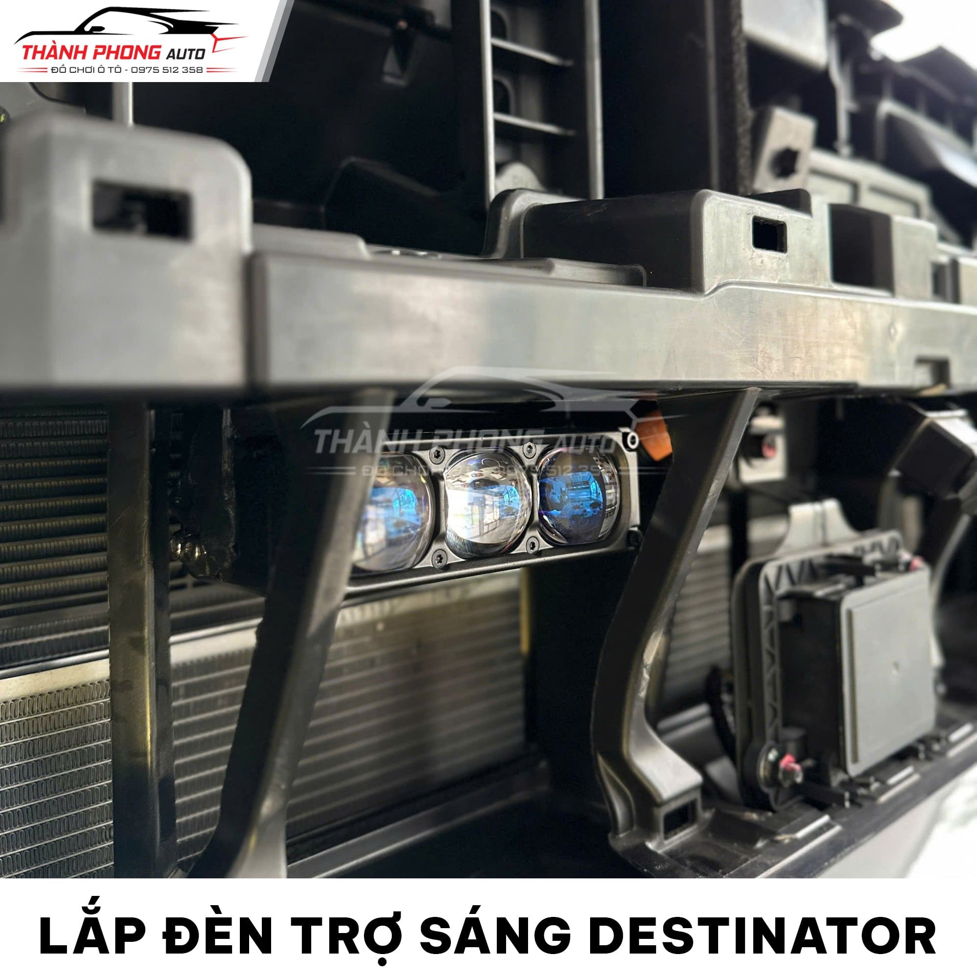  Mitsubishi Destinator Lắp Đèn Trợ Sáng - Giải Pháp Tăng Cường Tầm Nhìn Khi Đi Đêm 