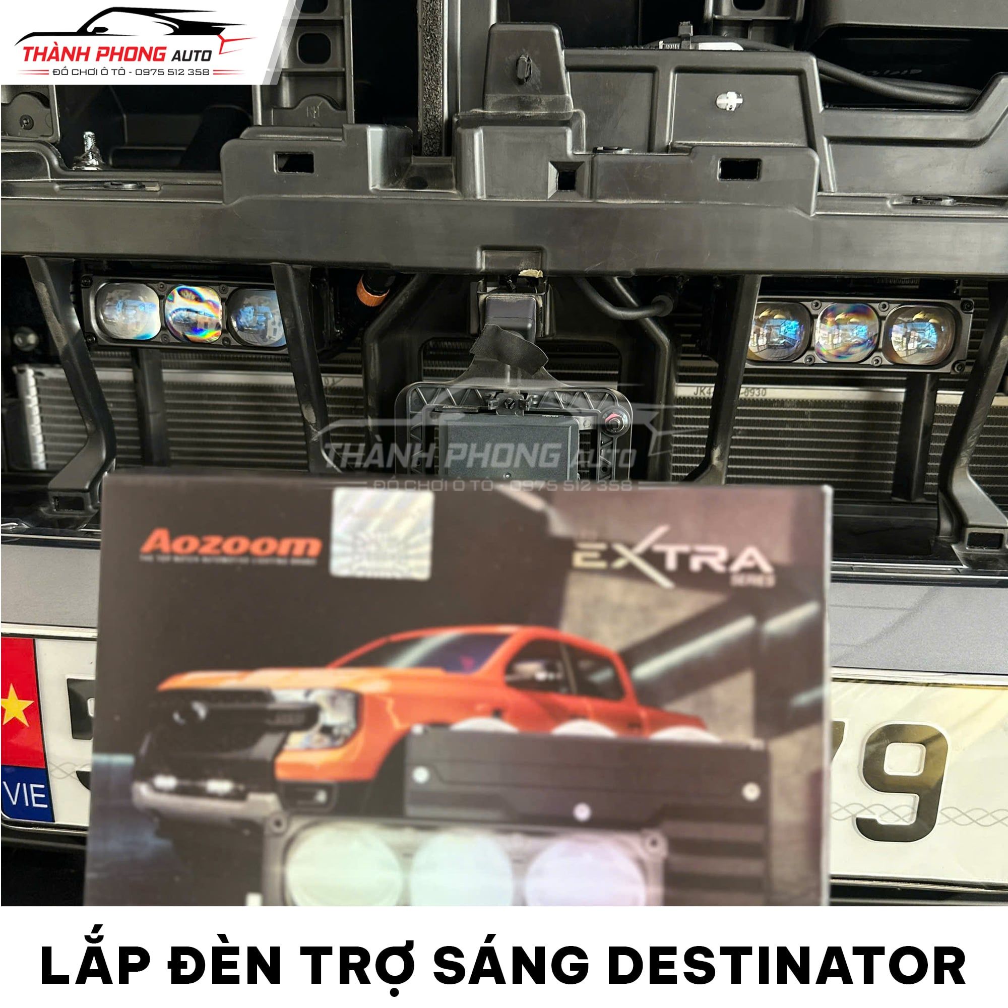  Mitsubishi Destinator Lắp Đèn Trợ Sáng - Giải Pháp Tăng Cường Tầm Nhìn Khi Đi Đêm 