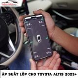  Lắp Cảm Biến Áp Suất Lốp Lỗ Chờ Icar C399 Cho Toyota Altis 2023+ 