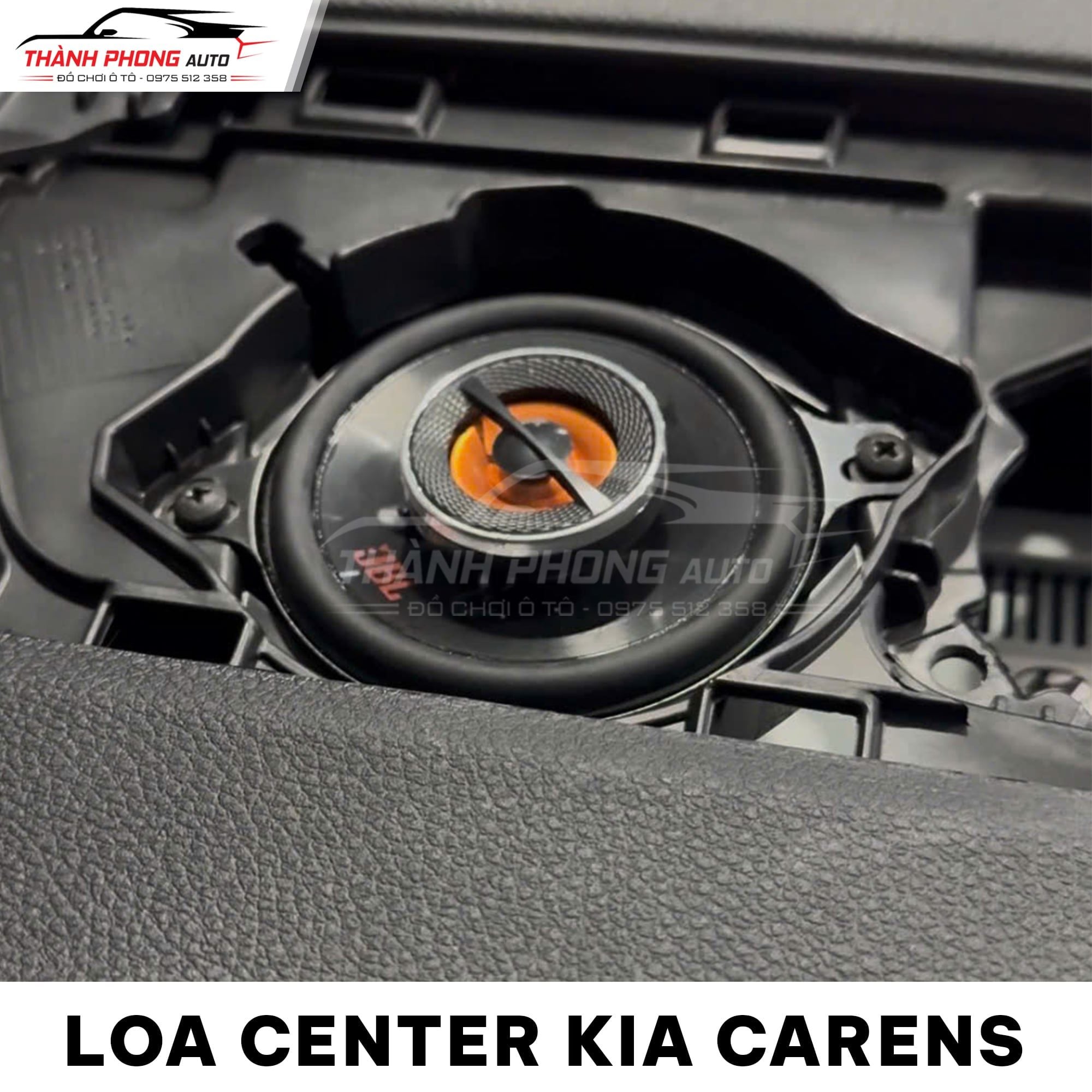  Lắp loa center cho Kia Carens 