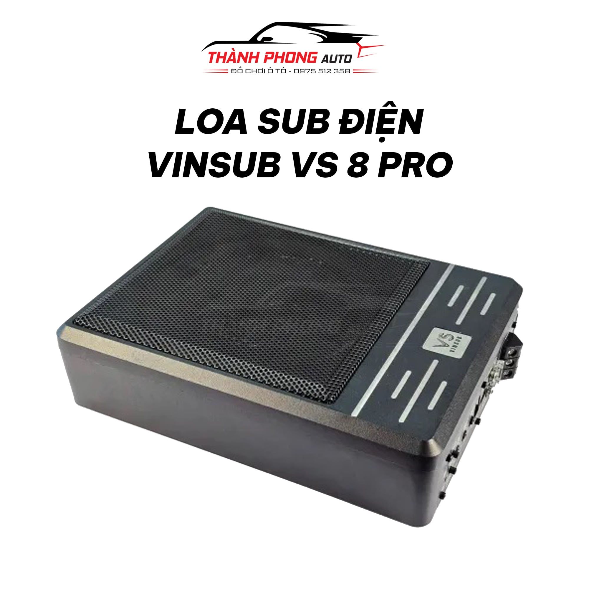  Loa Sub Điện Gầm Ghế Ô Tô Vinsub VS-8 Pro Chính Hãng 