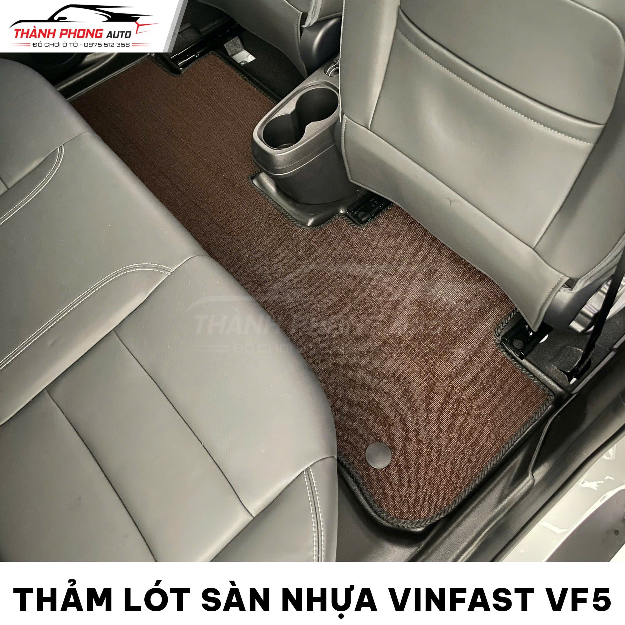  Thảm Lót Sàn Tràn Viền Bậc Cửa Vinfast VF5 Nhựa TPE 