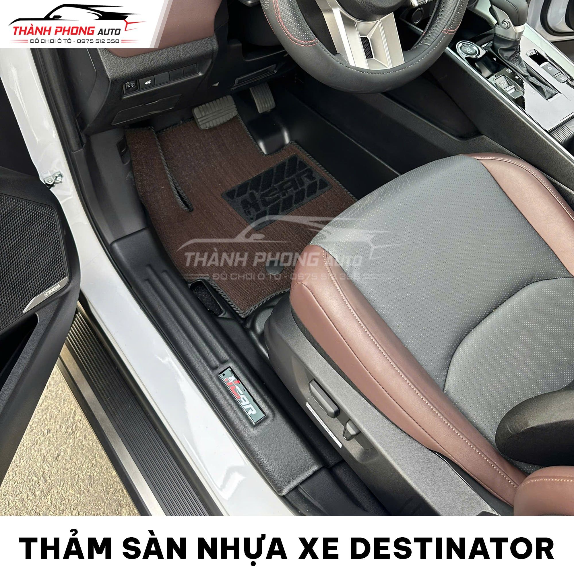 Thảm Sàn Nhựa TPE Cho Xe Mitsubishi Destinator 