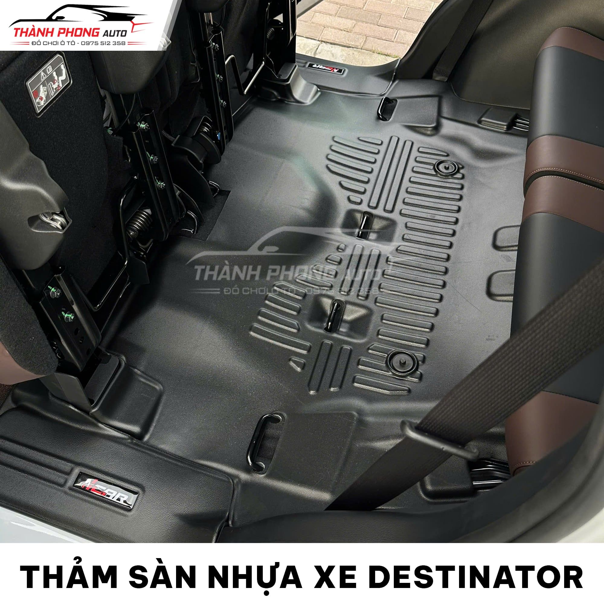  Thảm Sàn Nhựa TPE Cho Xe Mitsubishi Destinator 