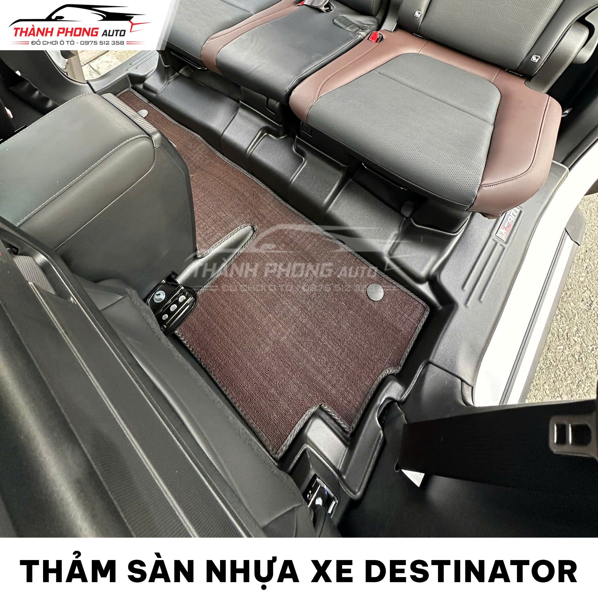  Thảm Sàn Nhựa TPE Cho Xe Mitsubishi Destinator 