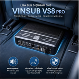  Loa Sub Điện Gầm Ghế Ô Tô Vinsub VS-8 Pro Chính Hãng 