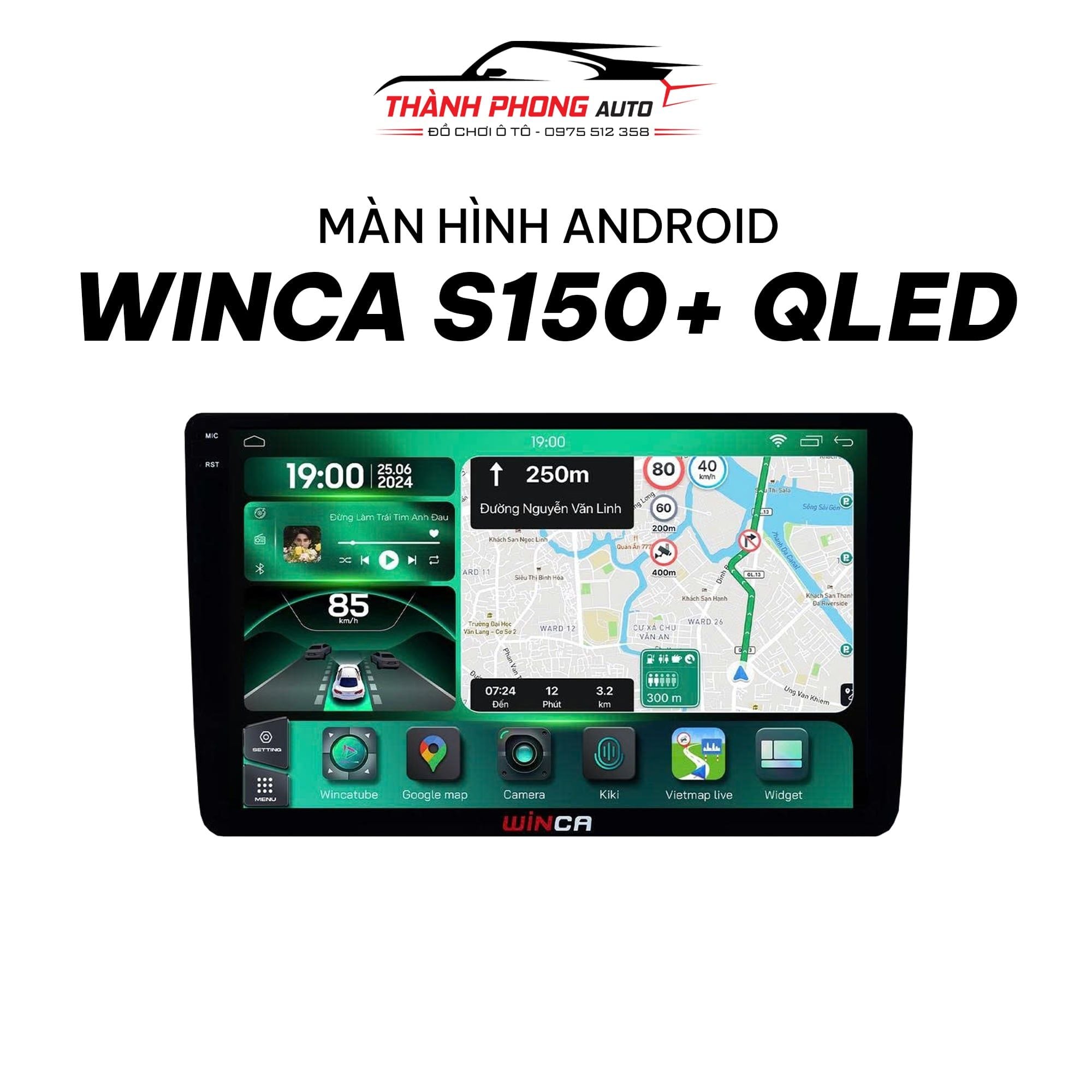  Màn Hình Android Winca S150+ QLED 