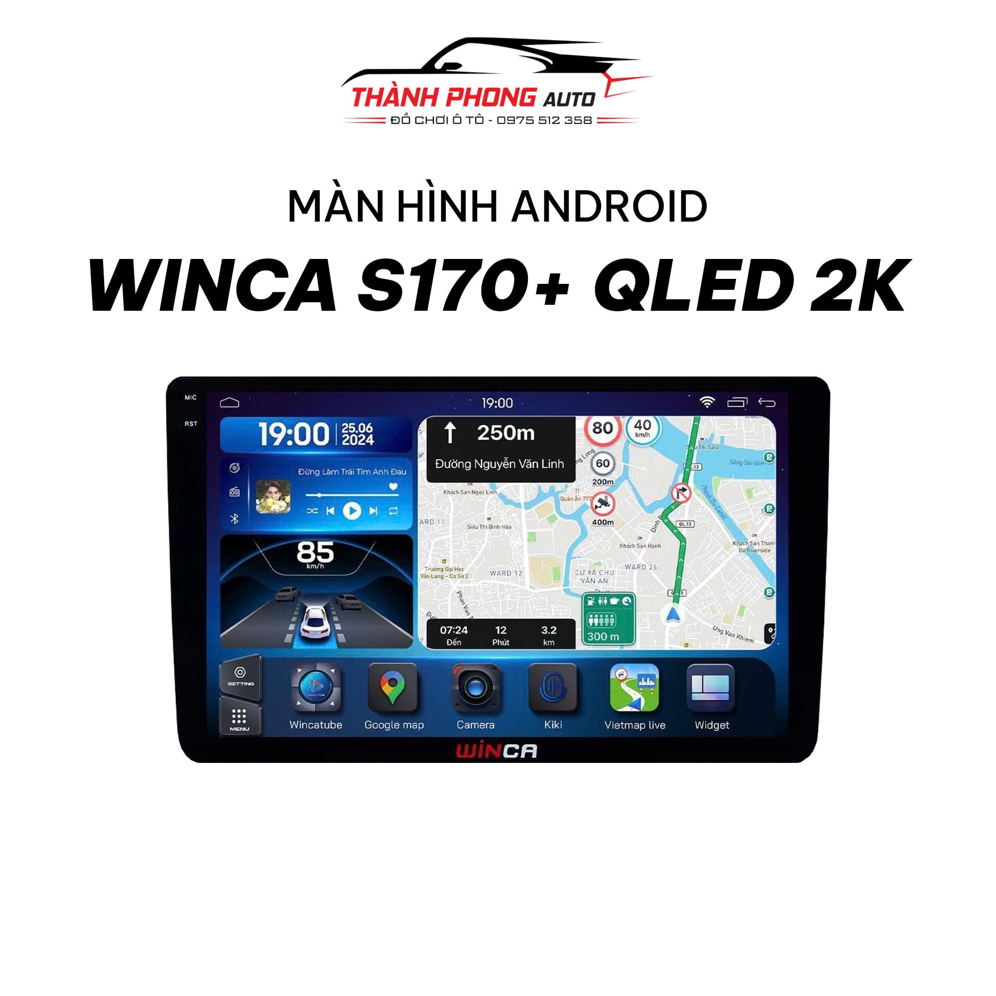  Màn Hình Android Winca S170+ QLED 2K 
