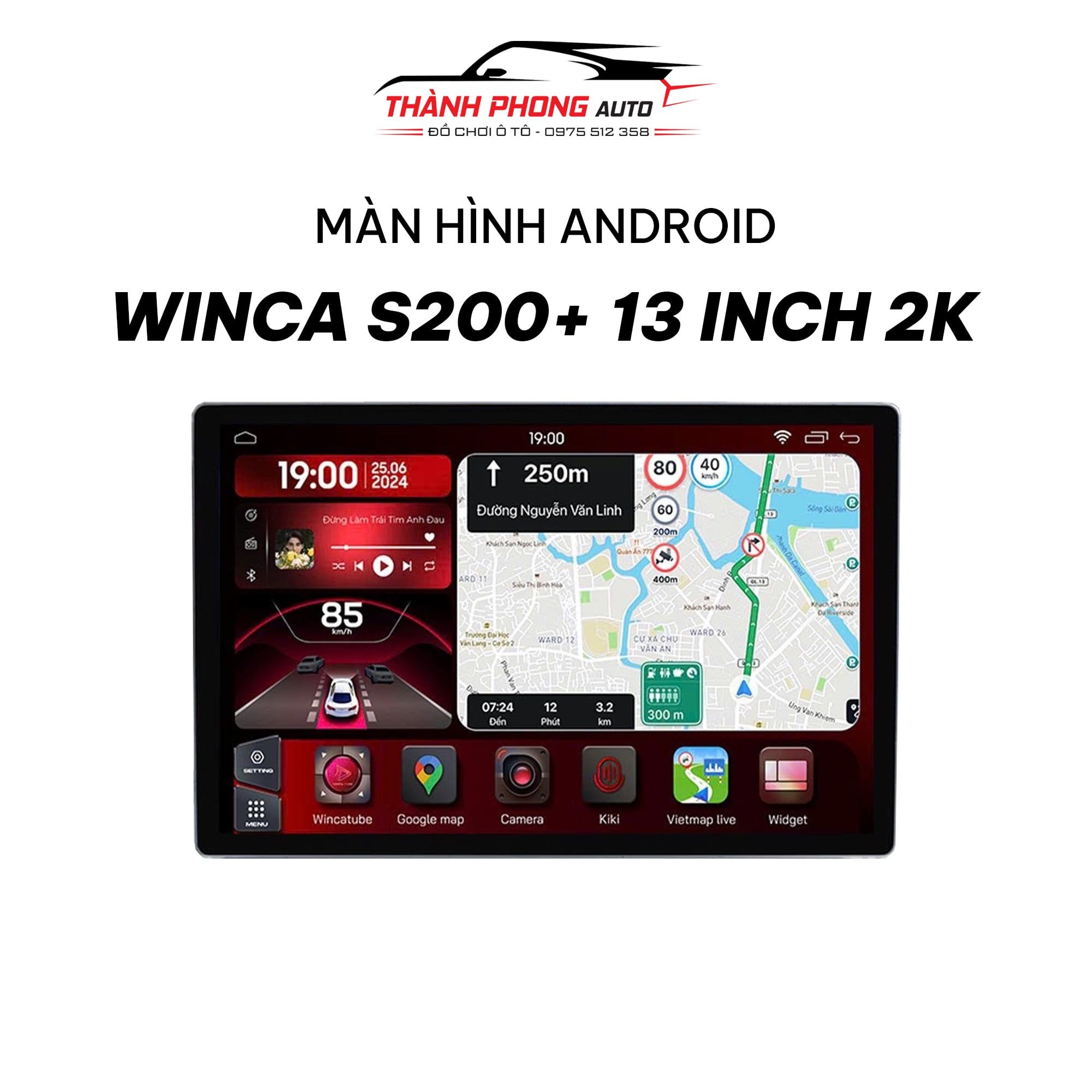  Màn Hình Android Winca S200+ 13 inch 2K 