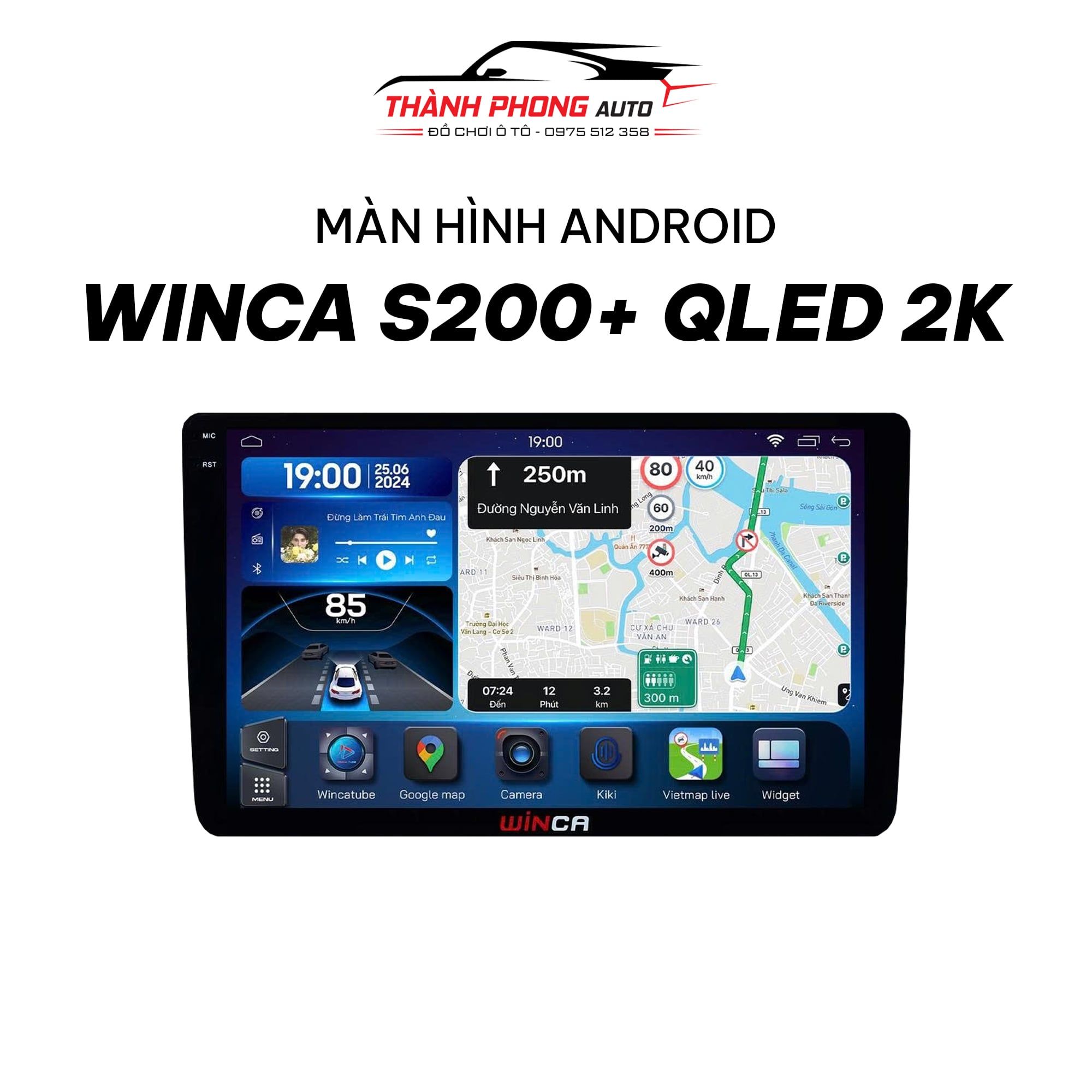  Màn Hình Android Winca S200+ QLED 2K 