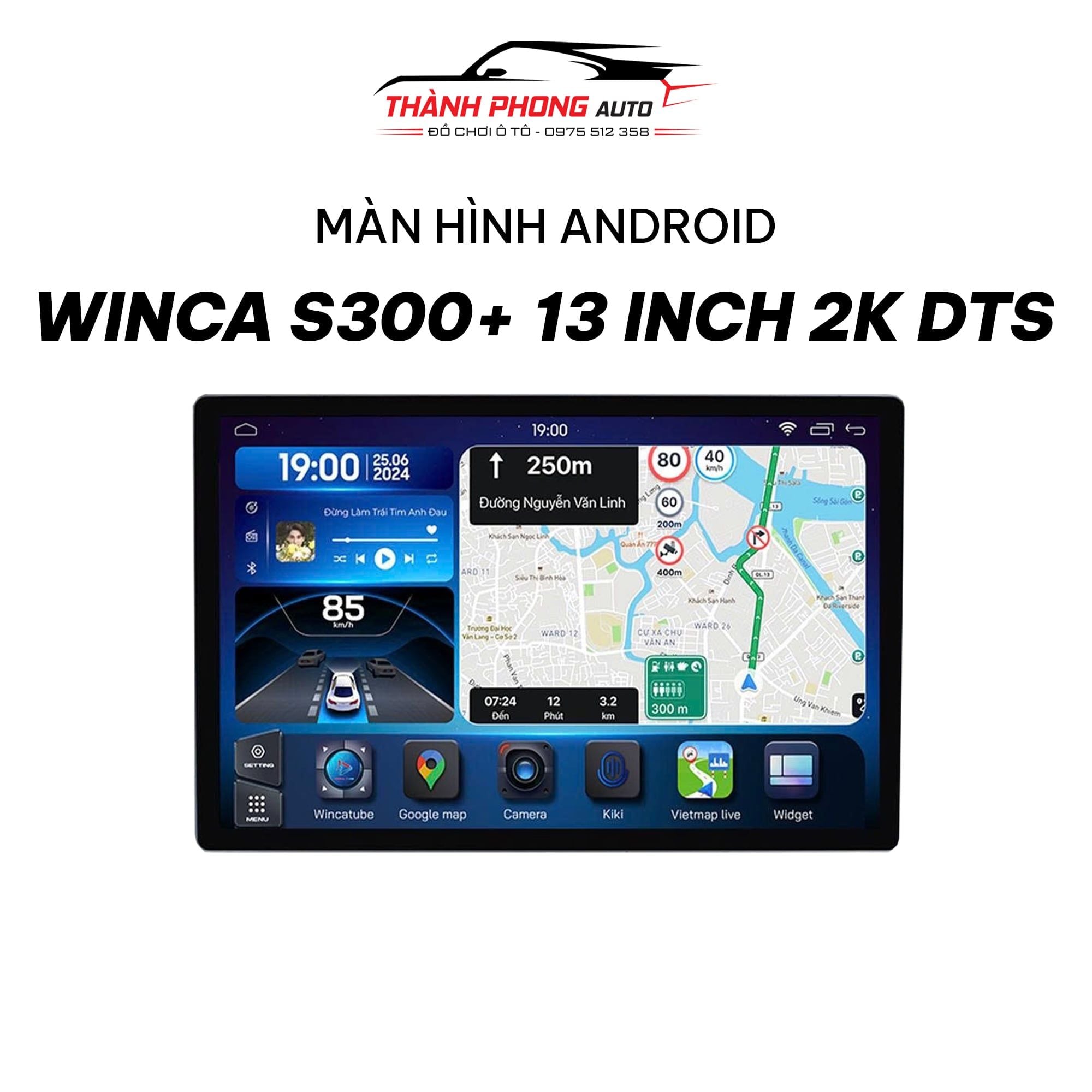  Màn Hình Android Winca S300+ 13 inch 2K DTS 
