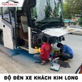  Độ đèn xe khách Kim Long 