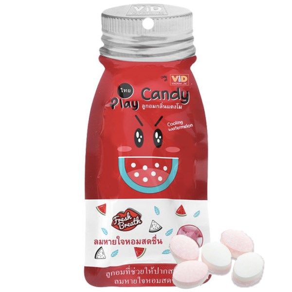 Kẹo Play Candy vị dưa hấu 12g