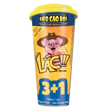 Xúc xích tiệt trùng cao bồi lắc phô mai 56.3g