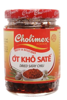 Ớt khô sa tế Cholimex hũ 100g