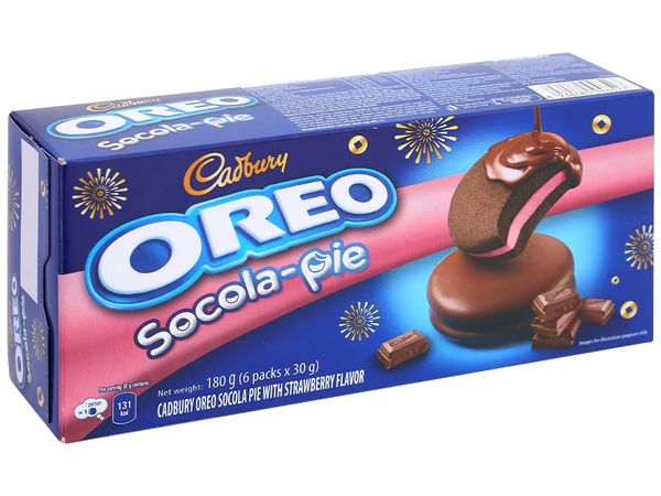Bánh Chocopie Oreo dâu 180g