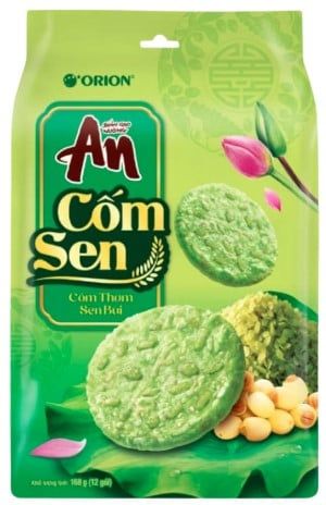 B.gạo Orion cốm sen 168g