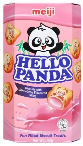 Bánh Hello Panda dâu 50g