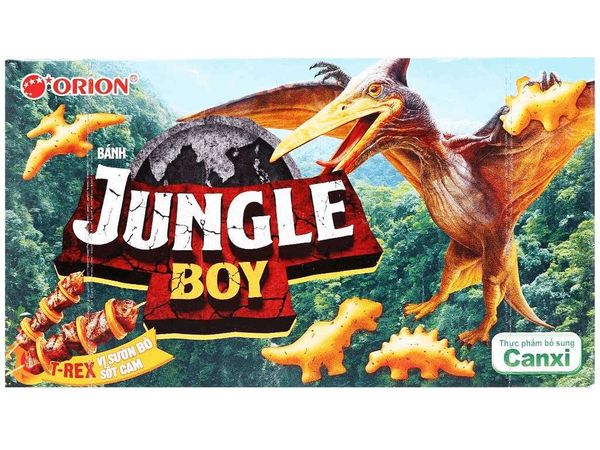 Bánh JungleBoy sườn bò sốt cam 35g