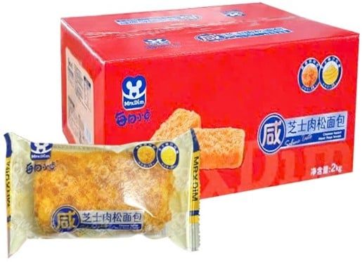 Bánh mì chà bông mặn phô mai MrxDim 60g