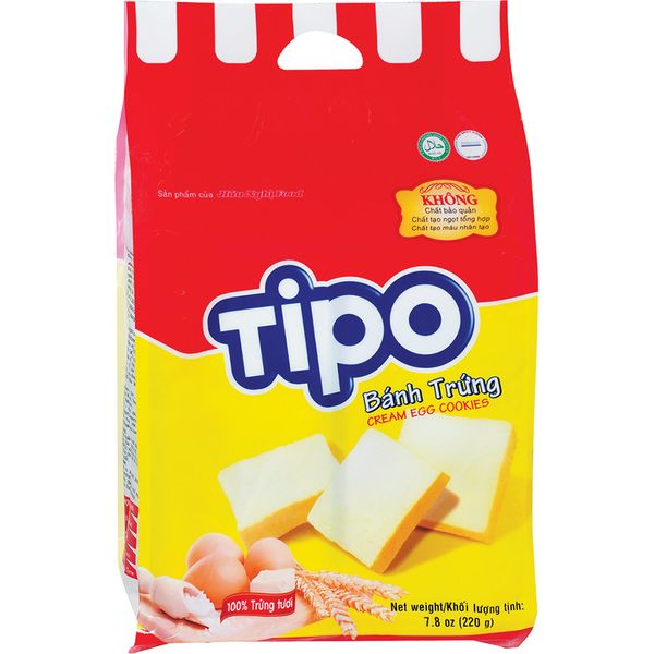 Bánh trứng Tipo 220g