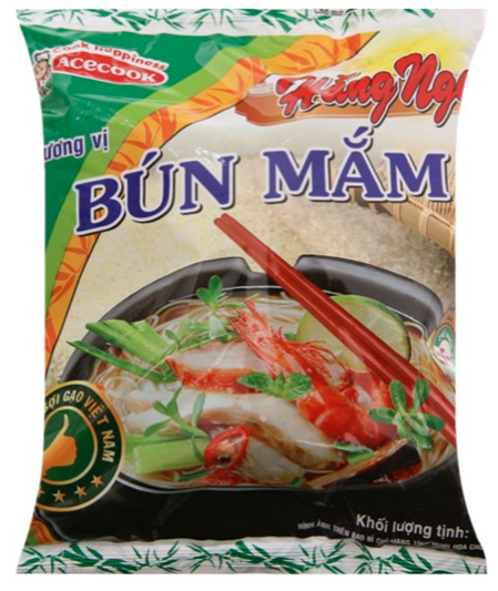 Bún mắm Hằng Nga gói 75g