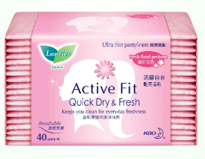 Băng vệ sinh hàng ngày Laurier hoa anh đào 40 miếng