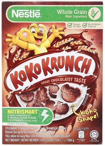 Bánh ăn sáng NESTLE KOKO Krunch 150g