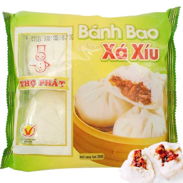 Bánh bao xá xíu Thọ Phát 280g