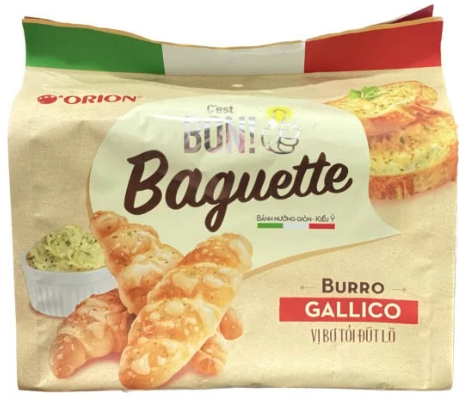 Bánh C'est Bon baguette bơ tỏi đút lò 180g