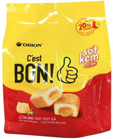 Bánh C'est Bon sợi thịt gà sốt kem phô mai 101.5g