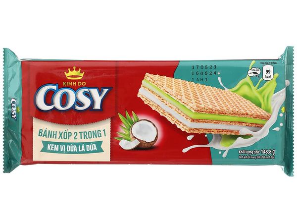 Bánh Cosy xốp lá dứa 148.8g