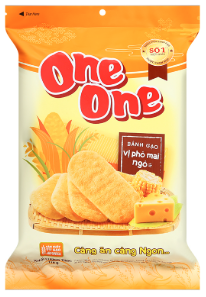 Bánh gạo OneOne phô mai ngô 118g