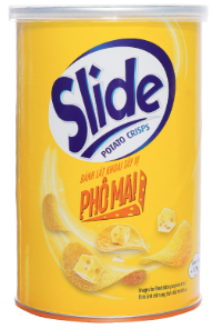 Bánh lát khoai tây Slide phô mai 60g