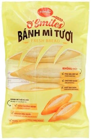 Bánh mì tươi OSmiles 350g